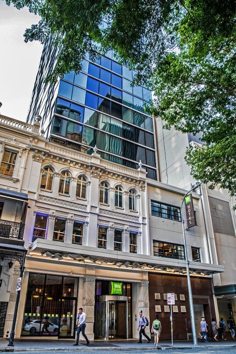 Ibis Styles Brisbane Elizabeth Street Hotel Exterior foto
